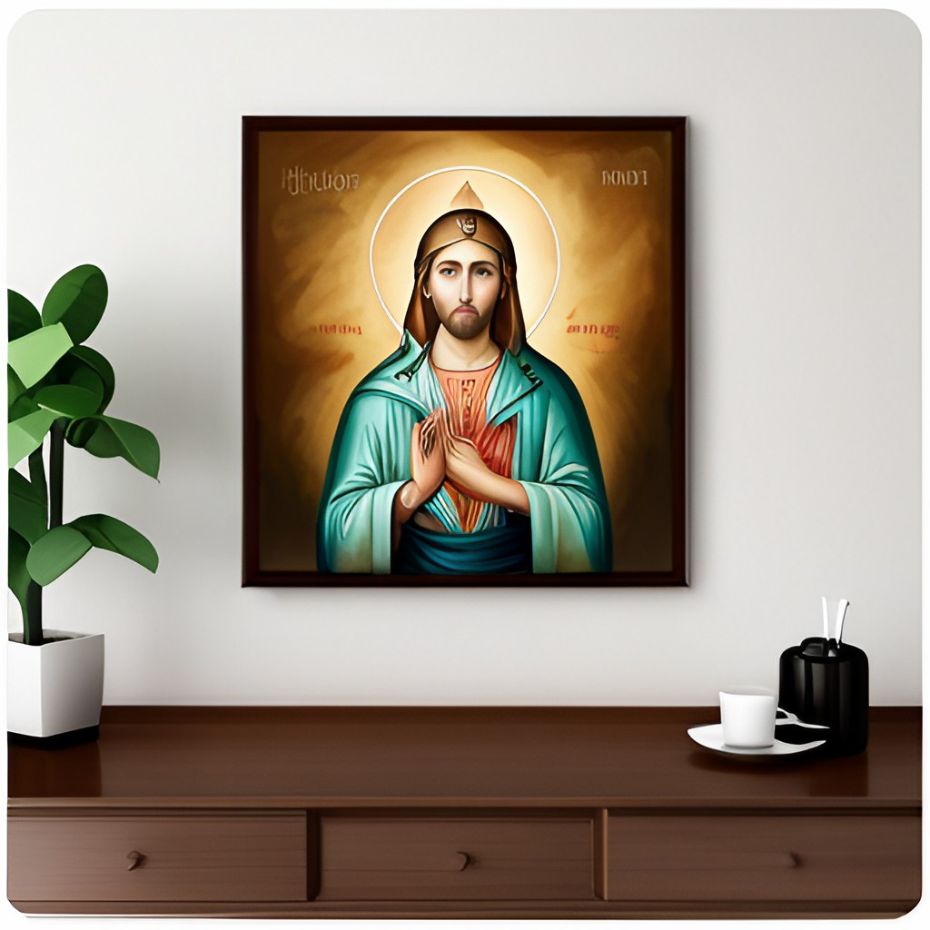 religious-icon-on-the-wall